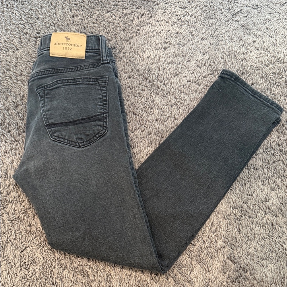 Abercrombie & Fitch Kids Dark Gray/Black Jeans